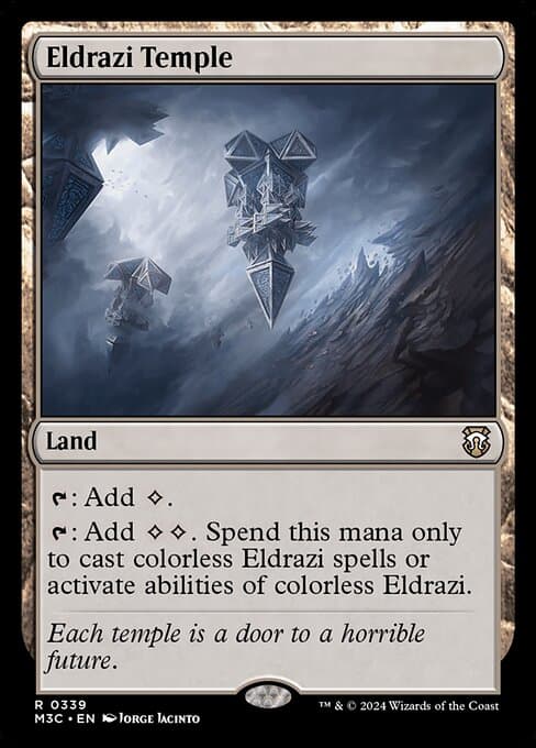 Eldrazi Temple from Modern Horizons 3 Commander (Rare)