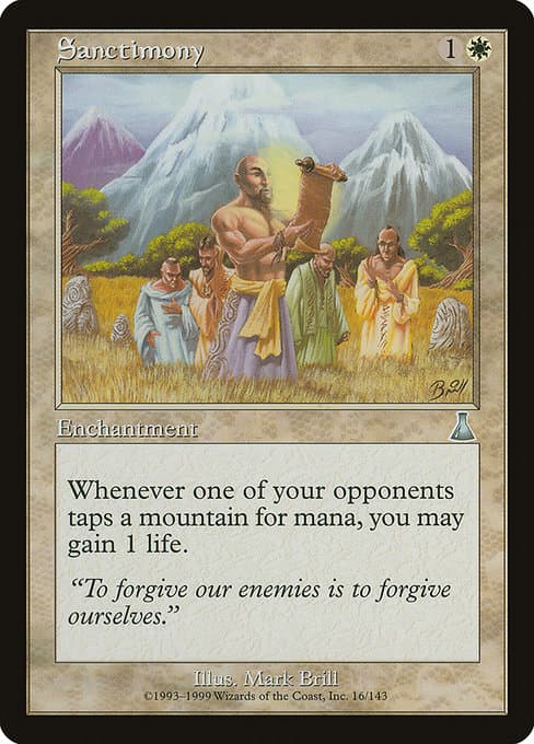 Sanctimony from Urza's Destiny (Uncommon)