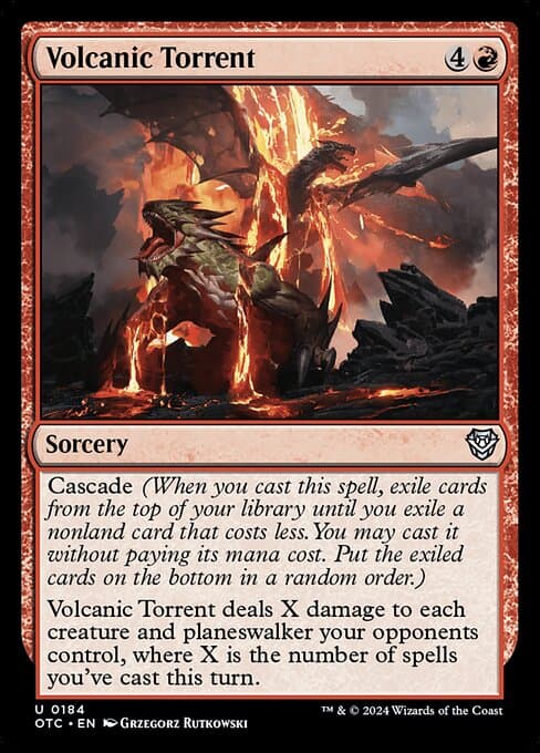 Volcanic Torrent (Uncommon)