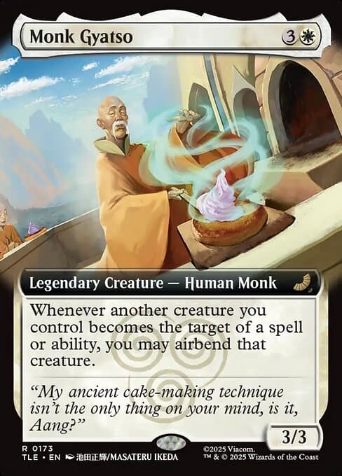 Monk Gyatso from Avatar: The Last Airbender Eternal (Rare)