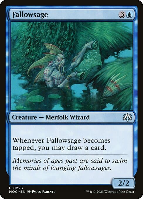 Fallowsage from March of the Machine Commander (Uncommon)
