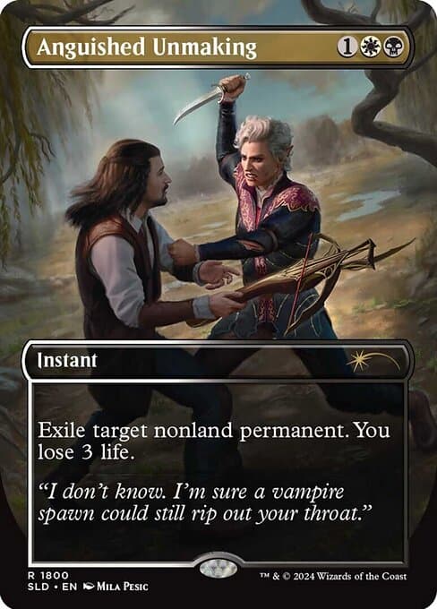 Anguished Unmaking from Secret Lair Drop (Rare)