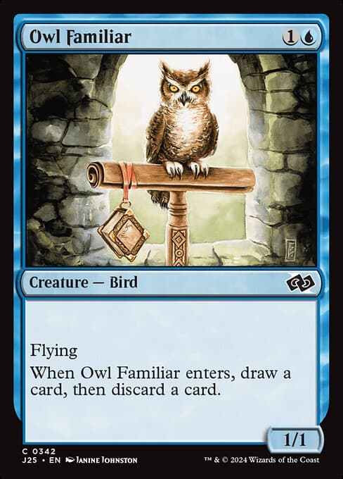 Owl Familiar from Foundations Jumpstart (Common)