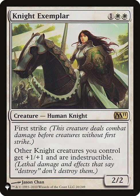 Knight Exemplar from The List (Rare)