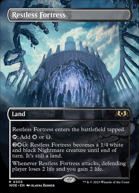 Restless Fortress from Wilds of Eldraine (Rare)