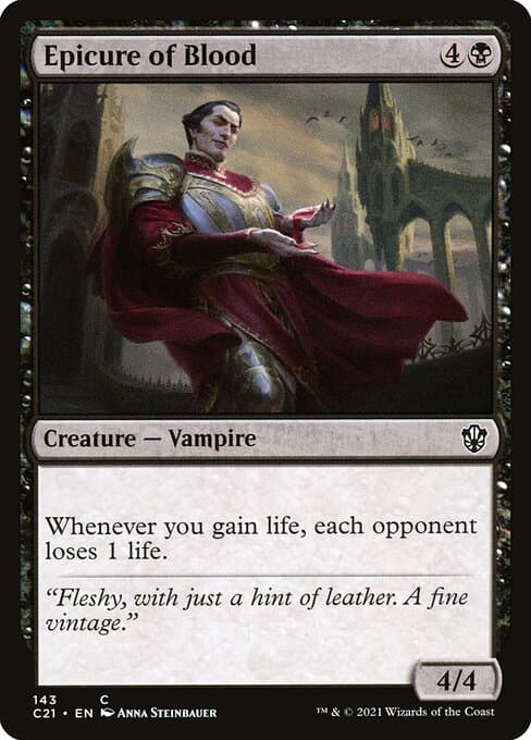 Epicure of Blood from Commander 2021 (Common)