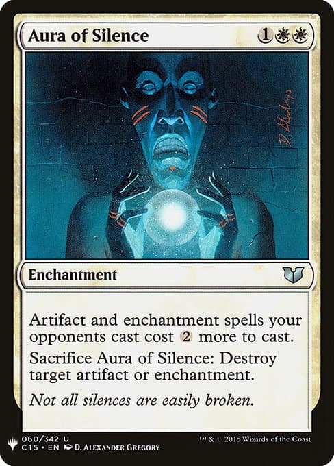 Aura of Silence from The List (Uncommon)