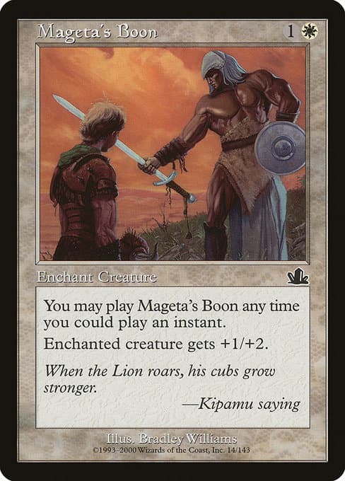 Mageta's Boon from Prophecy (Common)