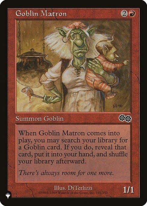 Goblin Matron from The List (Common)