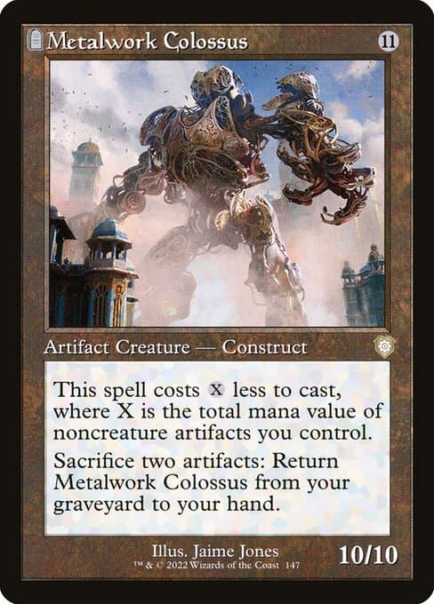 Metalwork Colossus from The Brothers' War Commander (Rare)