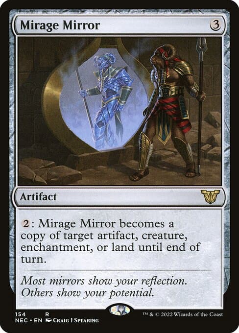 Mirage Mirror from Neon Dynasty Commander (Rare)