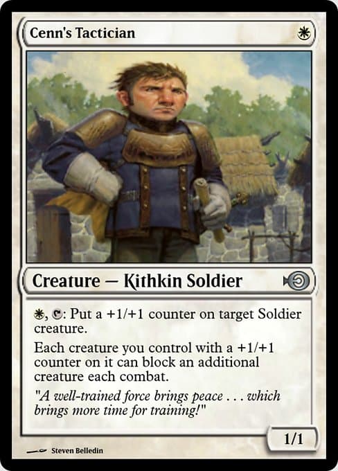 Cenn's Tactician from Magic Online Promos (Uncommon)