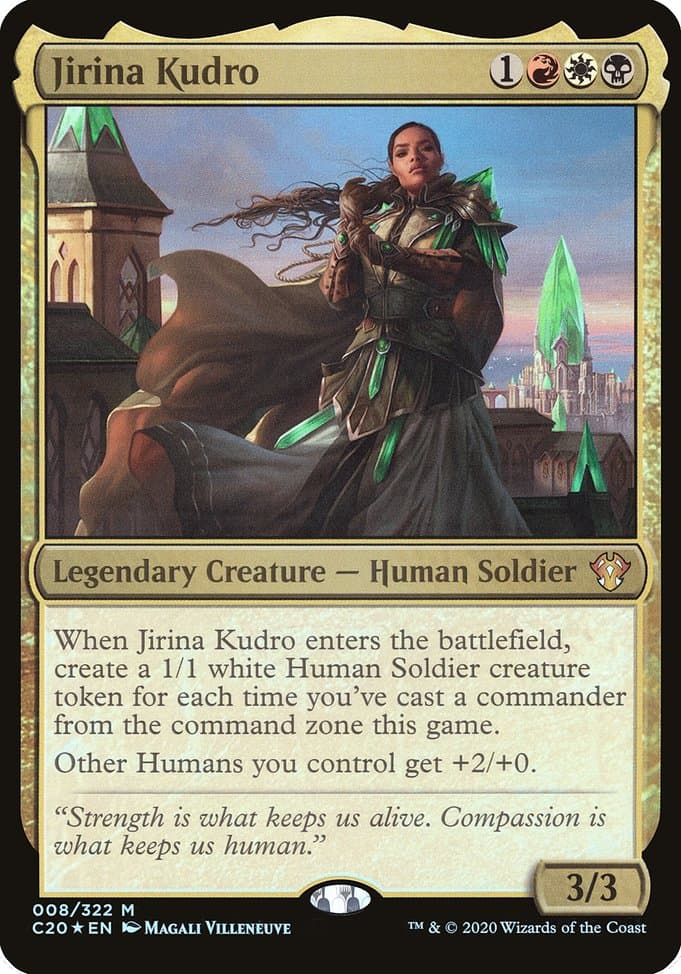 Jirina Kudro from Commander 2020 Oversized (Mythic)