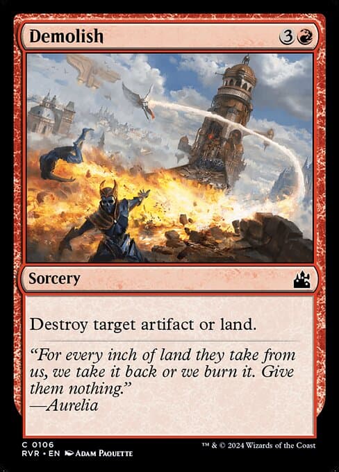 Demolish from Ravnica Remastered (Common)