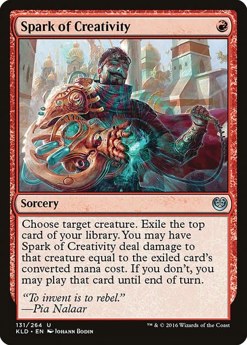 Spark of Creativity from Kaladesh (Uncommon)