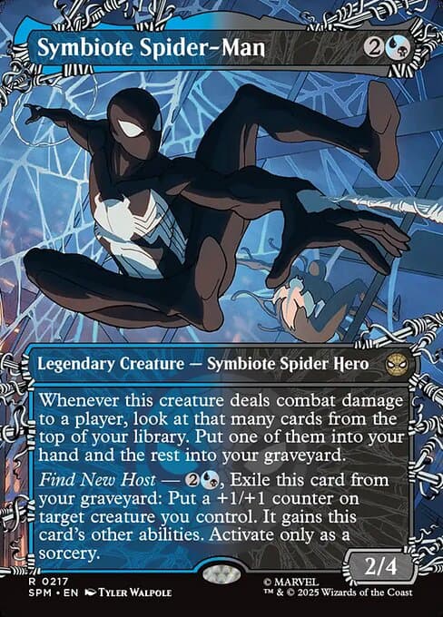 Symbiote Spider-Man from Marvel's Spider-Man (Rare)