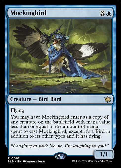 Mockingbird from Bloomburrow Promos (Rare)