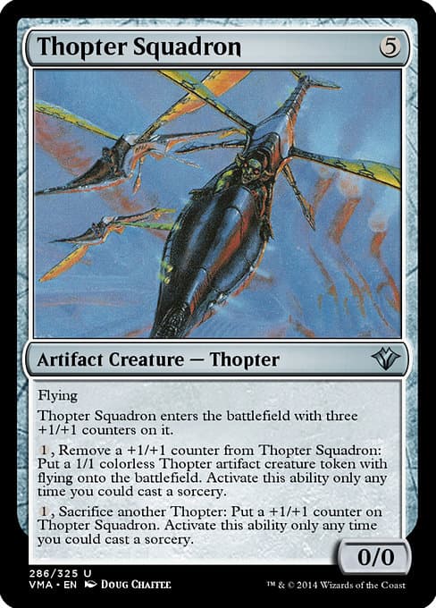 Thopter Squadron from Vintage Masters (Uncommon)