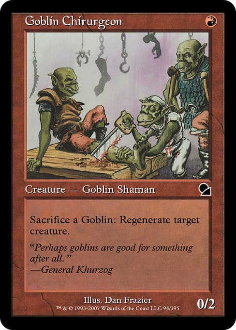 Goblin Chirurgeon from Masters Edition (Common)