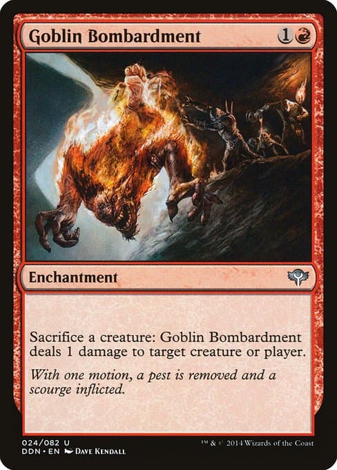 Goblin Bombardment (Uncommon)