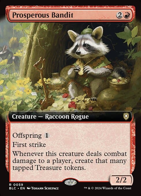 Prosperous Bandit from Bloomburrow Commander (Rare)