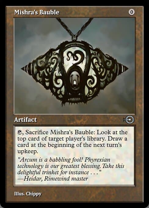 Mishra's Bauble from Magic Online Promos (Uncommon)