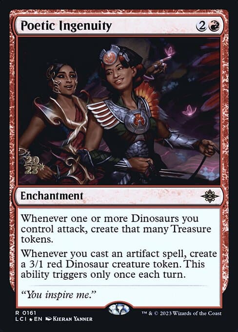 Poetic Ingenuity from The Lost Caverns of Ixalan Promos (Rare)
