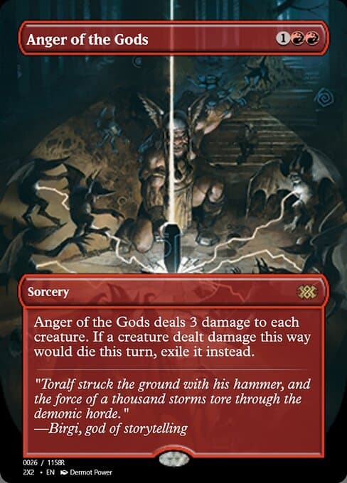 Anger of the Gods from Magic Online Promos (Rare)
