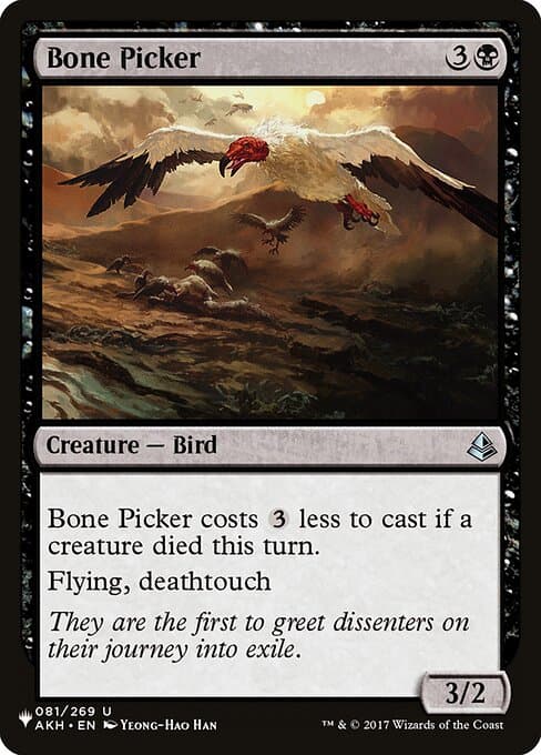 Bone Picker from The List (Uncommon)