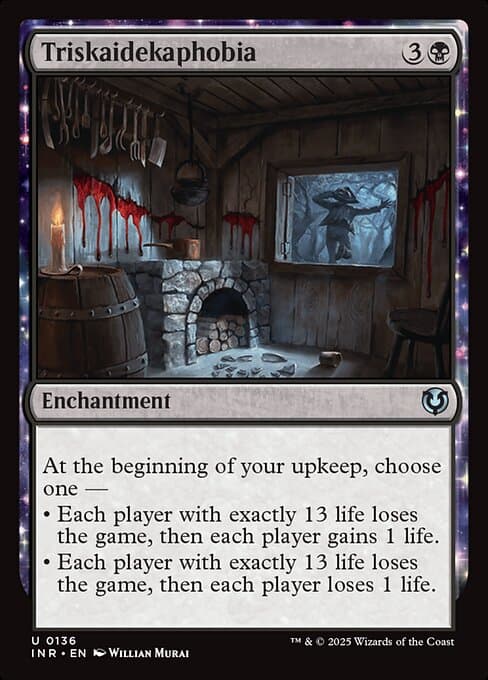 Triskaidekaphobia from Innistrad Remastered (Uncommon)