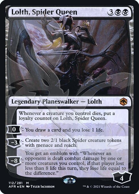 Lolth, Spider Queen from Adventures in the Forgotten Realms Promos (Mythic)