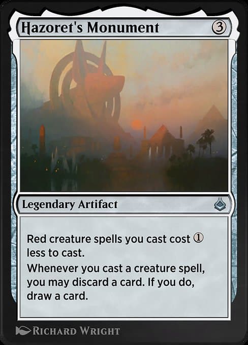 Hazoret's Monument from Amonkhet Remastered (Uncommon)