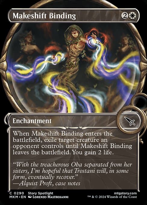 Makeshift Binding from Murders at Karlov Manor (Common)