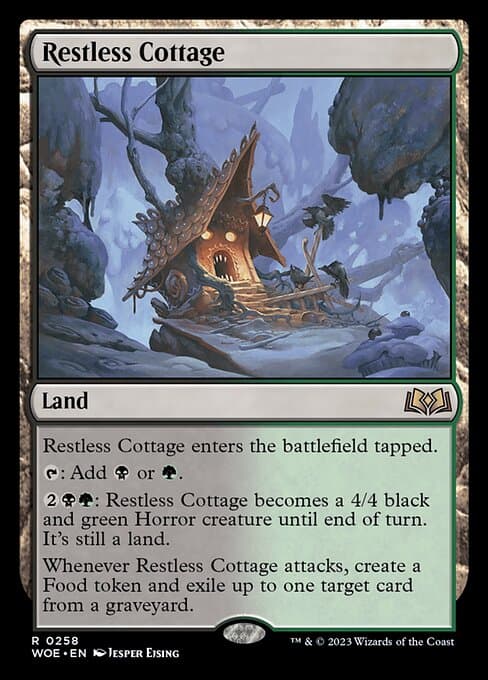 Restless Cottage from Wilds of Eldraine (Rare)
