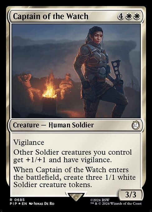 Captain of the Watch from Fallout (Rare)