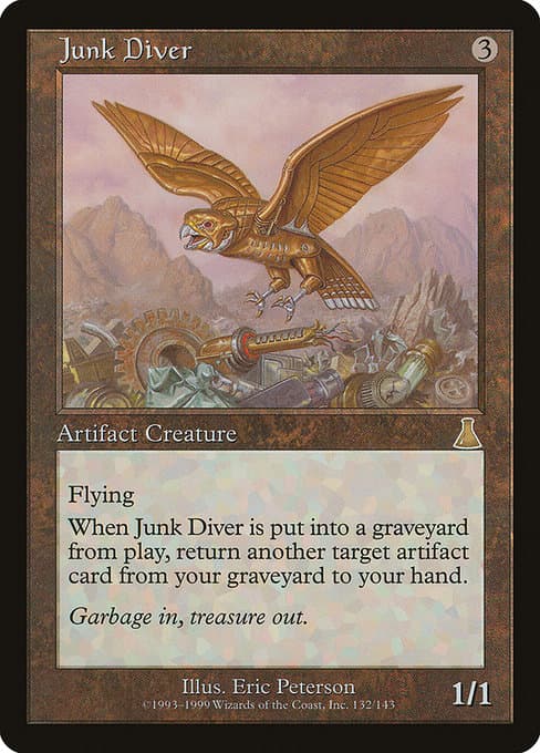Junk Diver from Urza's Destiny (Rare)