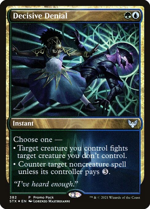 Decisive Denial from Strixhaven: School of Mages (Uncommon)