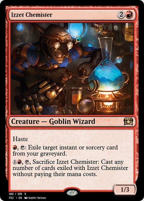 Izzet Chemister from Treasure Chest (Rare)
