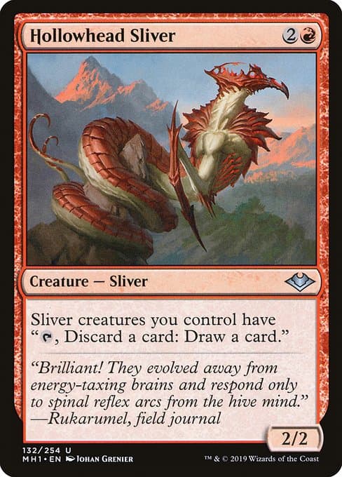 Hollowhead Sliver from Modern Horizons (Uncommon)