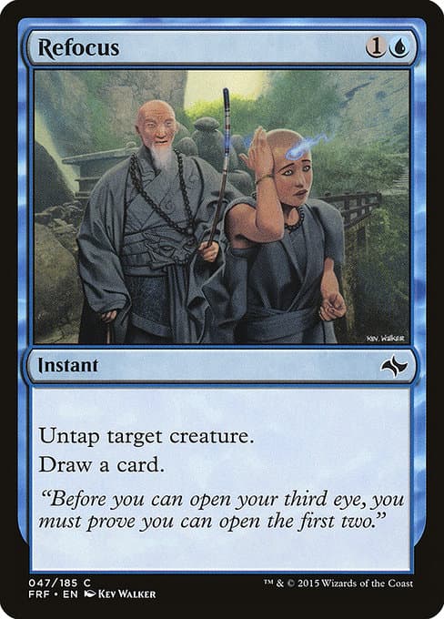 Refocus from Fate Reforged (Common)