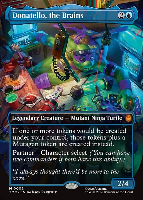 Donatello, the Brains (Mythic)