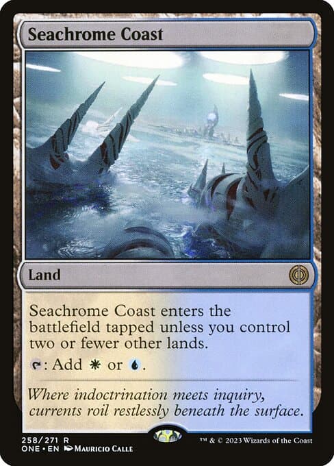 Seachrome Coast from Phyrexia: All Will Be One (Rare)