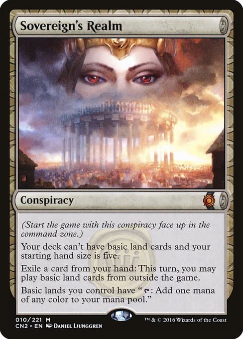 Sovereign's Realm from Conspiracy: Take the Crown (Mythic)