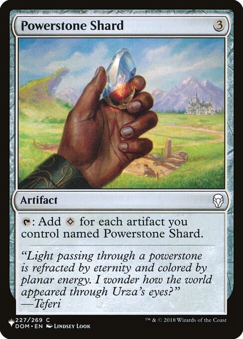Powerstone Shard from The List (Common)