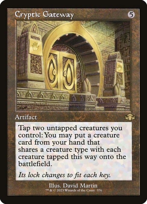 Cryptic Gateway from Dominaria Remastered (Rare)