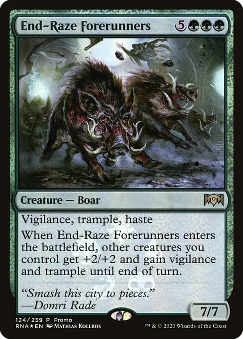 End-Raze Forerunners from Ravnica Allegiance Promos (Rare)