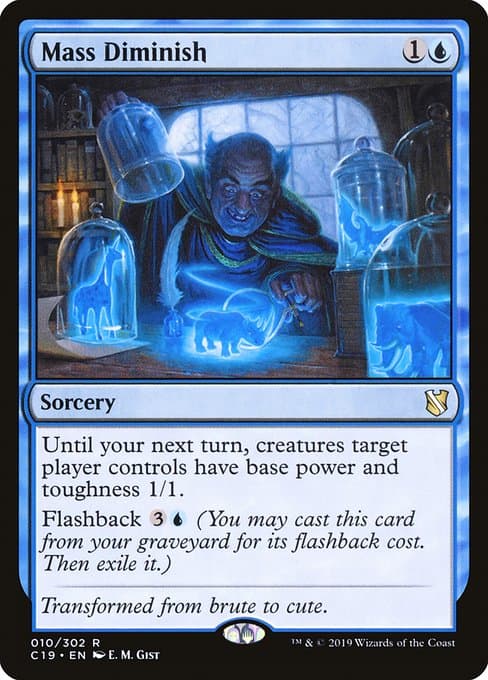 Mass Diminish from Commander 2019 (Rare)
