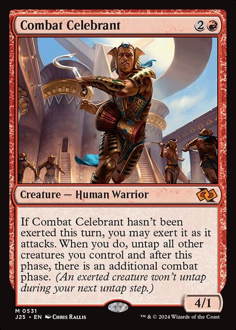 Combat Celebrant from Foundations Jumpstart (Mythic)