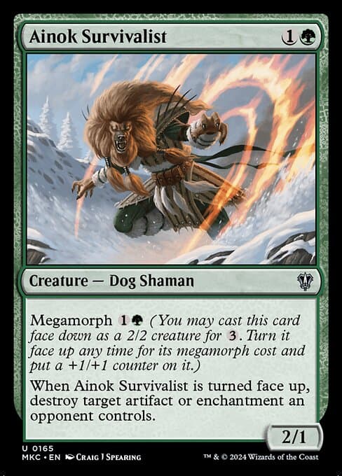 Ainok Survivalist (Uncommon)