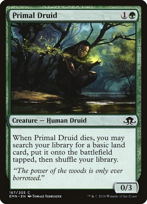 Primal Druid from Eldritch Moon (Common)